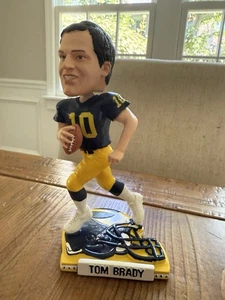 TOM BRADY Michigan Wolverines Football Legend “Helmet Base” Bobblehead /#2,009 - Picture 1 of 5