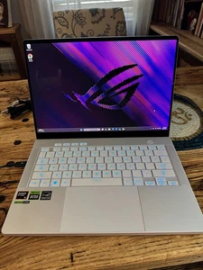 ASUS ROG Zephyrus G14 14" 3K OLED 3K 120Hz AMD Ryzen 9 8945HS RTX4060 16GB 1TB - Picture 1 of 13