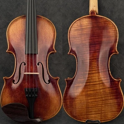 A30+ Master Antique Stradivari Style Violin 1/4 Perfect European Wood Sweet Tone - Image 1 of 4
