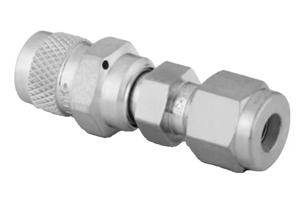 Pack of 2 - SWAGELOK - SS-4P-4 - Purge Valve - New - Photo 1/1