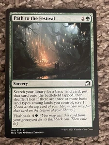 Path to the Festival Innistrad: Midnight Hunt MTG #191 Common - Picture 1 of 2