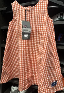 Garb Team University Florida Gators Girls Youth Orange Dress Skirt Small 5-6 NWT - Picture 1 of 7