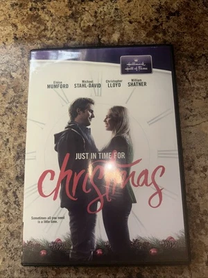 HALLMARK JUST IN TIME FOR CHRISTMAS Eloise Mumford Michael Stahl-David MINT - Image 1 of 2