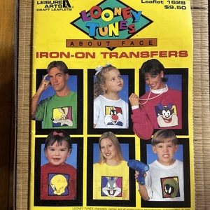 Artes de ocio de colección sobre la cara Looney Tunes hierro en transferencia 1995 #1628 - Imagen 1 de 2