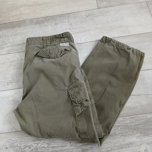Polo Ralph Lauren Mens Relaxed Fit Olive Green Cotton Cargo Pants Size 34/26 - Picture 1 of 15