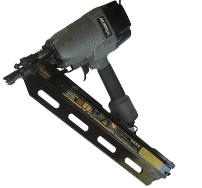 Numax Pneumatic 21 Degree 3-1/2" Full Round Head Framing Nailer Gun NICE Cond! - Image 1 of 3