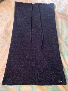 Falda Suéter Ajustada Juicy Couture Azul Metálica Mezcla Lana - Talla Única - Imagen 1 de 7