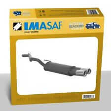 IMASAF Auspuff Sportauspuff für VW GOLF III Limo 1.4/1.6/1.8 40-55KW 2x76mm
