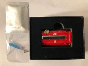 Honda VTEC type r red valve cover metal air freshener kit stainless steel finish - Bild 1 von 4