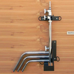 Matthews Wall/Door Rack for C-Stands, American Grip, ProAim - Picture 1 of 5