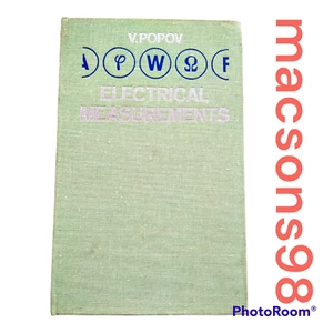 Electrical Measurements Popov Mir Publishers Moscow 1970 - Picture 1 of 14