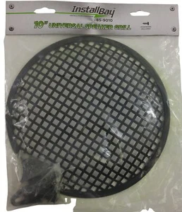 Install Bay 85-9010 10-Inch Steel Speaker Waffle Grille with Hardware - Picture 1 of 3