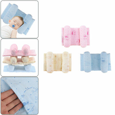 Infant Newborn Sleep Support Pillow Anti Roll Shaping Cushion Prevent Flat Head • 5.47£