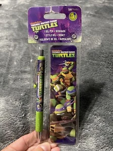 Nickelodeon Teenage Mutant Ninja Turtles .7mm Gel Pen And Bookmark Ink Works - Picture 1 of 6