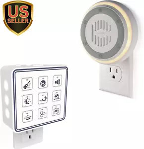 Wall Plug in White Noise Sound Machine Baby for Sleeping | 20 Soothing Sounds fo - Picture 1 of 8