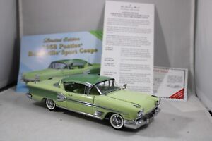 Danbury Mint Limited Edition 1958 Pontiac Bonneville Sport Coupe 1:24