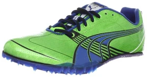 PUMA Complete TFX Sprint 3 Size 10.5 Track Spikes Green Blue Black New WO Box - Picture 1 of 7