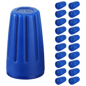 20 Pack Low Voltage Wire Connectors, Electrical Twist Seal Elect Wire Nuts - Picture 1 of 15