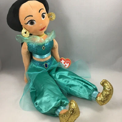 Juguete de peluche TY 18" 2020 Beanie Buddy Disney's Princess Jasmine the Aladdin MWMTs Foto 1 de 4