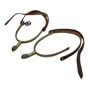 WW1 British Military Issue Officers Cavalry Spurs War Horse Riding Militaria - Picture 1 of 6