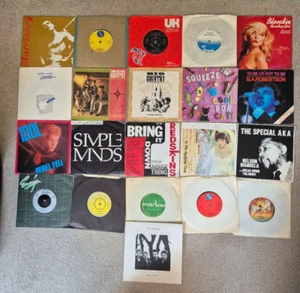 PUNK/NEW WAVE/INDIE/ALT bundle 7" SINGLE x21 Morrissey/Gen X/Undertones/U2 etc - Picture 1 of 17