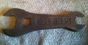 Meco vintage n. 3 chiavi stile coda di castoro estremità aperta 4-1/2 in chiave lunga U.S.A. - Foto 1 di 6