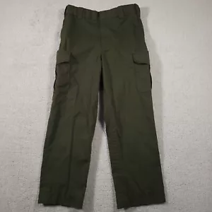 FLYING CROSS Uniform Pants Mens 33-REG Green HEMMED Cargo Pockets 33X28.5 - Picture 1 of 16