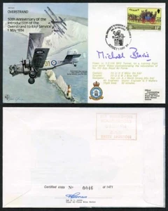 B20c 50th Ann Intro of Overstand to RAF Service Signed by Sir N. Beavis (N) - Picture 1 of 1