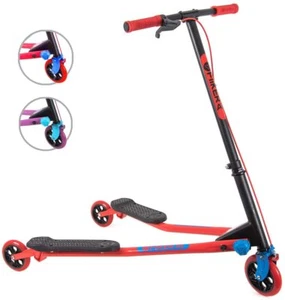 Yvolution Y Fliker Luft A3 Scooter - Driftende Wackeln Schnitzen Rot M - Zdjęcie 1 z 2