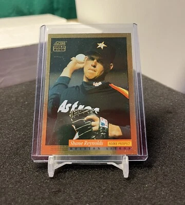 Shane Reynolds 1994 Score Gold Rush card 586 Houston Astros rookie - Image 1 of 2