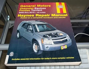General Motors Chevrolet Equinox and Pontiac Torrent : 2005 Thru 2012 All Models - Picture 1 of 2