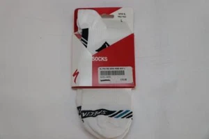 Nuevo Specialized Mujer SL Pro Medio Ciclismo Calcetín Grande Negro 43-45 11-13 Bicicleta Blanco - Imagen 1 de 2
