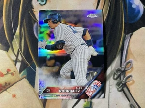 2016 TOPPS CHROME BASEBALL ALEX RODRIGUEZ REFRACTOR NMMINT - Picture 1 of 4