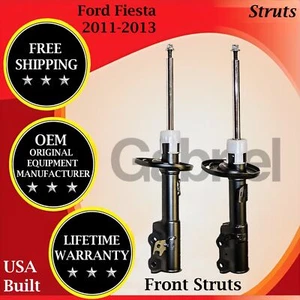 Gabriel Genuine OEM Front Struts For 2011-2013 Ford Fiesta Lifetime Warranty - Picture 1 of 12
