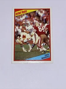 Dan Marino 1984 Topps Rookie Instant Replay #124 Miami Dolphins Football Card - Picture 1 of 2