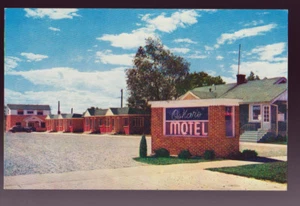 LOGAN UTAH UT Oskar's Motel  Vintage Postcard - Picture 1 of 2