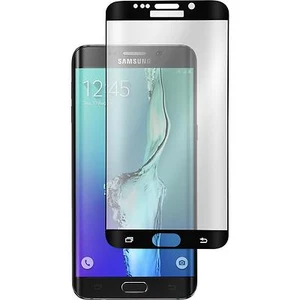 1x Glas-Folie für Samsung Galaxy S6 Edge Plus klar schwarz Schutzglas - Bild 1 von 3