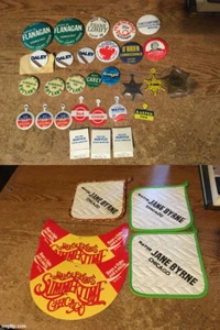 KONVOLUT POLITISCHE KAMPAGNE PINBACK PIN BUTTONS CHICAGO IL DALEY ELROD BYRNE CAREY - Bild 1 von 20