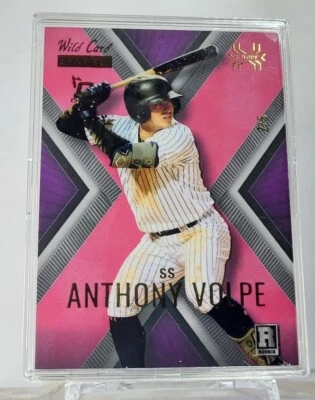 Anthony Volpe 2023 Wild Card Matte X-Plode Pink 2/5 - Image 1 of 2