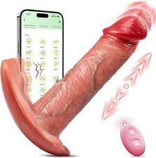 Wearable Vibrator Thrusting Dildo - Remote Control Vibrator Sex Toys for Women