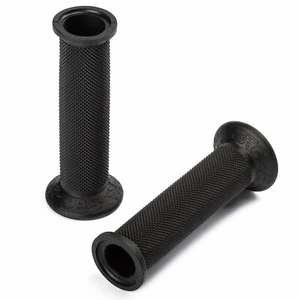 SonicMoto Manopole Coperture Antiscivolo Moto Scooter Gomma Strada 22mm Nero - Foto 1 di 1