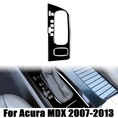 Panel de engranajes negro para piano Acura MDX 2007-2013 Foto 1 de 4