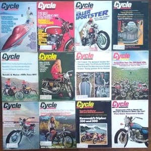 12 x Cycle Magazines Jan-Dec 1971 - Picture 1 of 1
