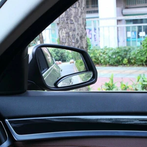 2x Car Non-Blind Spot Mirror 360° Wide Angle Convex Mirror Side View Accessories - Bild 1 von 15