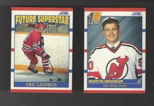 1990-91 SCORE HOCKEY COMPLETE SET 1-440  NM/MT  LINDROS - Bild 1 von 1