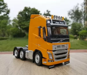 for Volvo for FH16 750 3 Axle 6x2 Tractor Trailer Yellow 1:32 Truck Pre-built - Picture 1 of 10