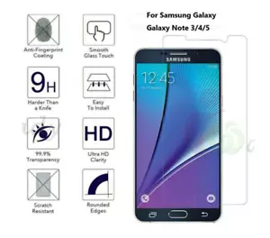 3Pack Premium Tempered GLASS Screen Protector For SAMSUNG GALAXY Note 5/4/3 - Picture 1 of 1