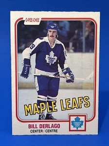 1981-82 O-Pee-Chee Bill Derlargo Card #305 Toronto Maple Leafs Sharp! - Picture 1 of 2