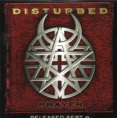 Disturbed Prayer CDr Europa Reprise 2002 Promo CDr Mit Info Aufkleber Karte - Bild 1 von 2