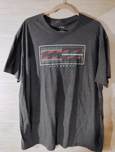 Billabong Men’s Short Sleeve Inverse Stripes Graphic T-Shirt Size 2XL 23x31 - Picture 1 of 3